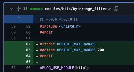 Code fix Make maximum ranges to be limited to “200”.