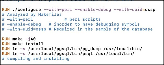 Figure 1.4. Compiling and installation
