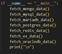Figure 30. The culmination of all Python methods of the `fetch_data.py` Python script.