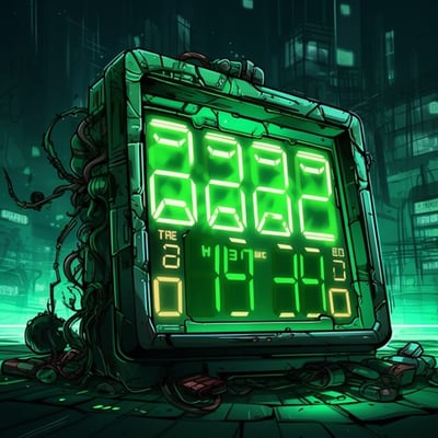 Hidden Data Exfiltration Using Time- Literally-0